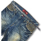 2000's Oniarai Japanese Archive Baggy Jeans *very rare 34x30 (L)