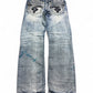 2000's Rock Revival Straight Jeans *rare W29 (S)