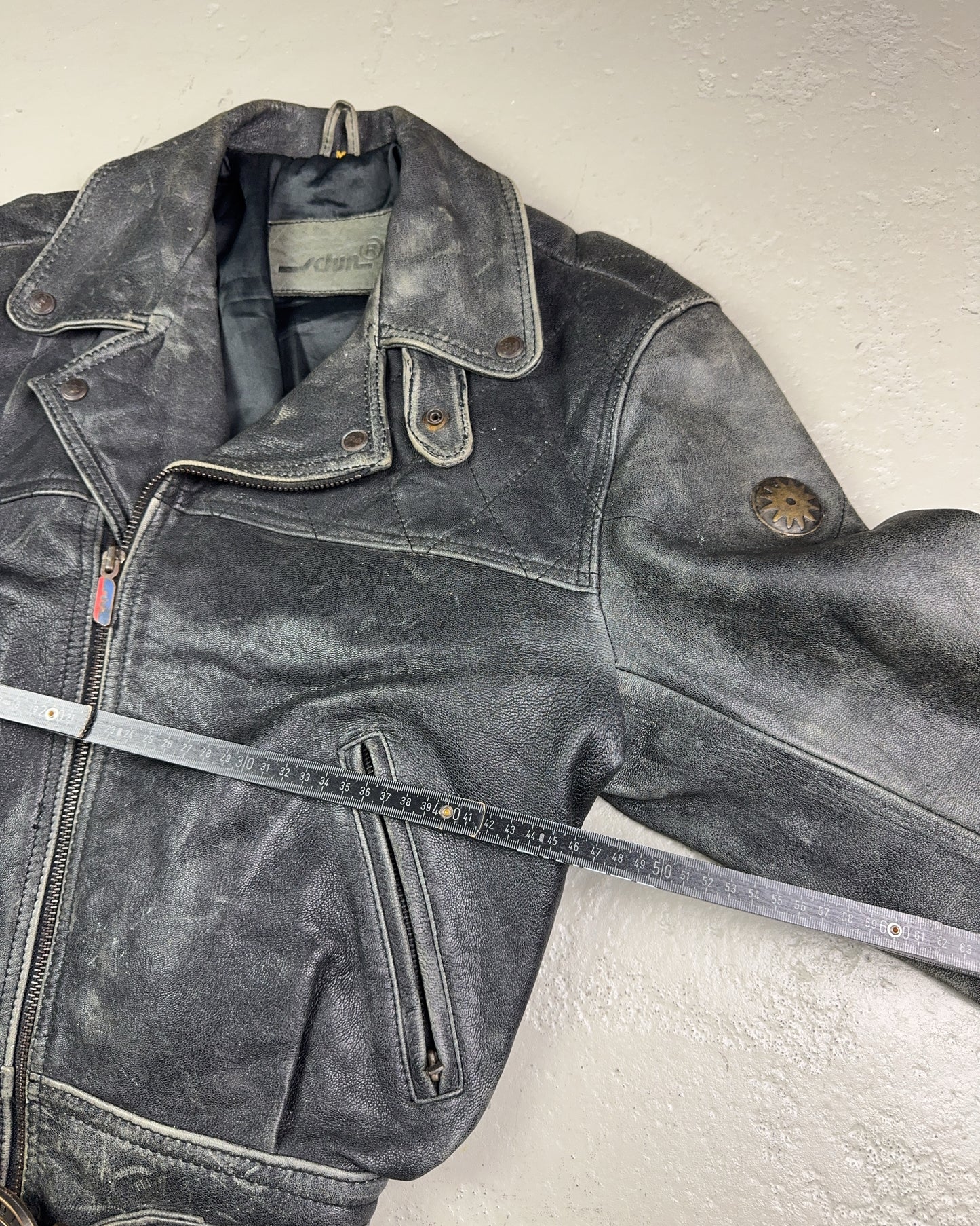 1980's Schuh Faded Leather Jacket *extremely rare (M)