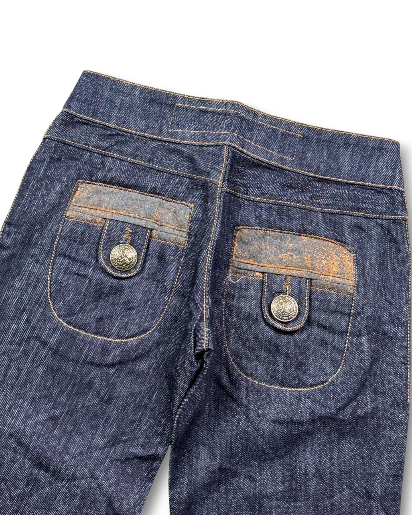 2000's Korean Archive Jeans Women's *very rare 26x28 (XS)