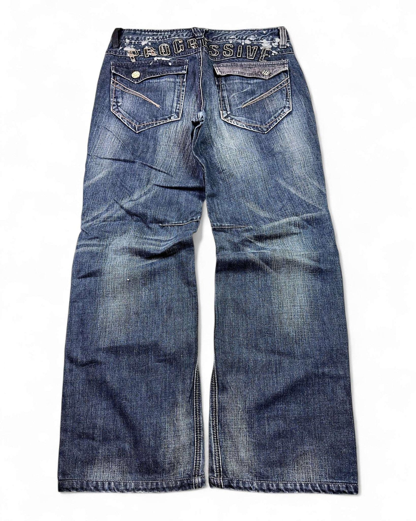 2000's EXR Korean Archive Baggy Jeans *very rare 34x30 (L)