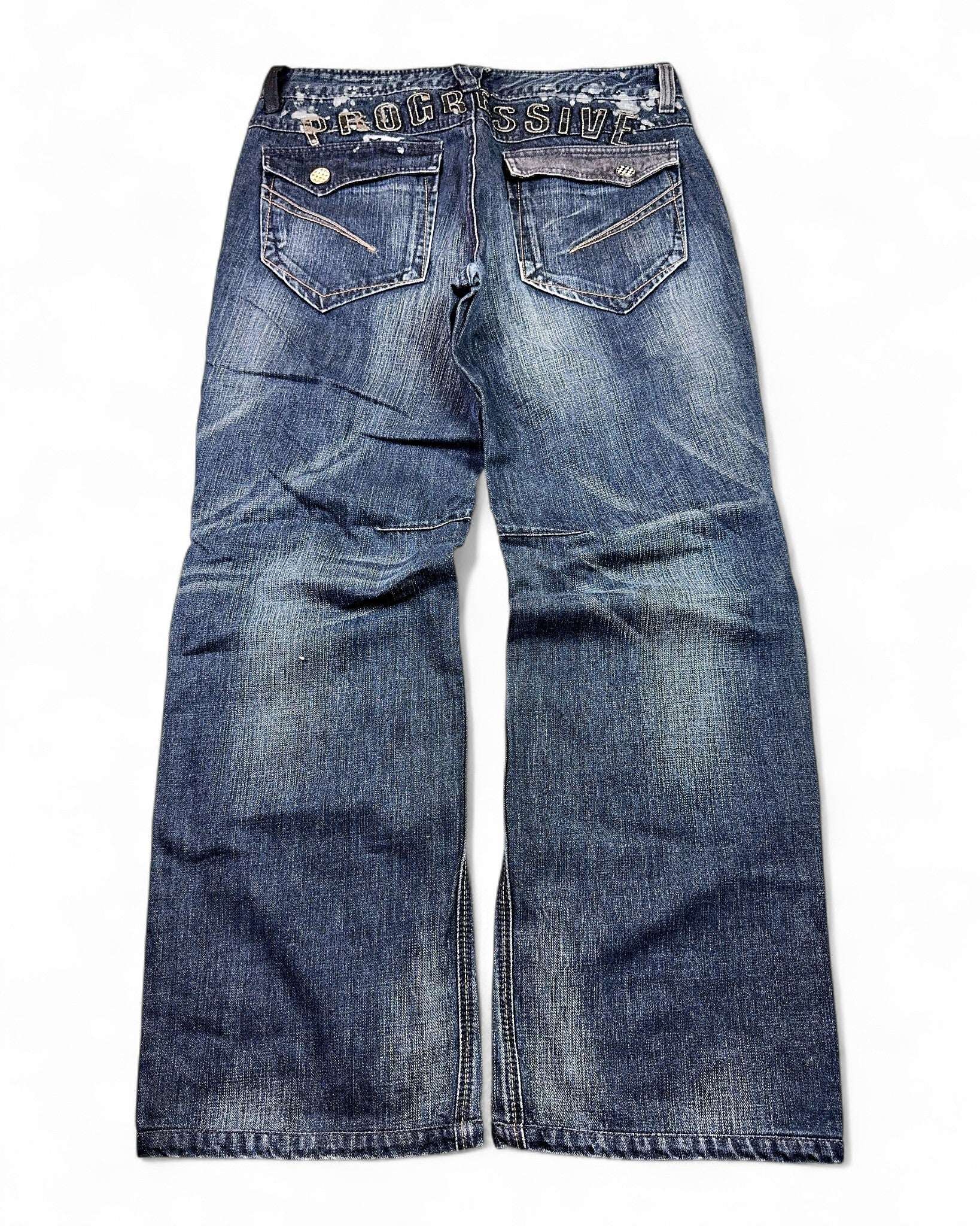 2000's EXR Korean Archive Baggy Jeans *very rare 34x30 (L)