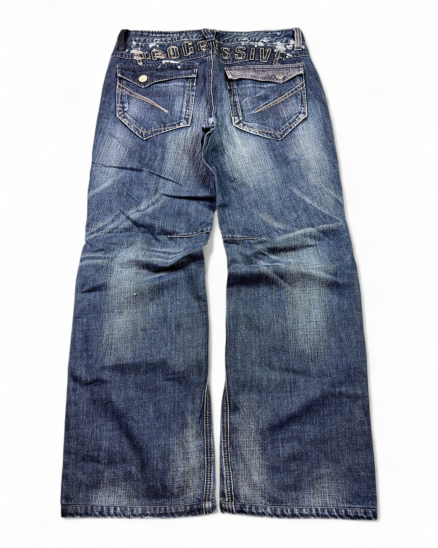 2000's EXR Korean Archive Baggy Jeans *very rare 34x30 (L)