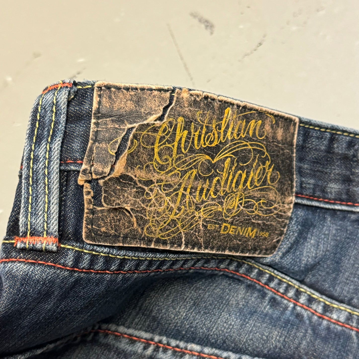 00‘s Christian Audigier Baggy Jeans *sehr selten 34x30