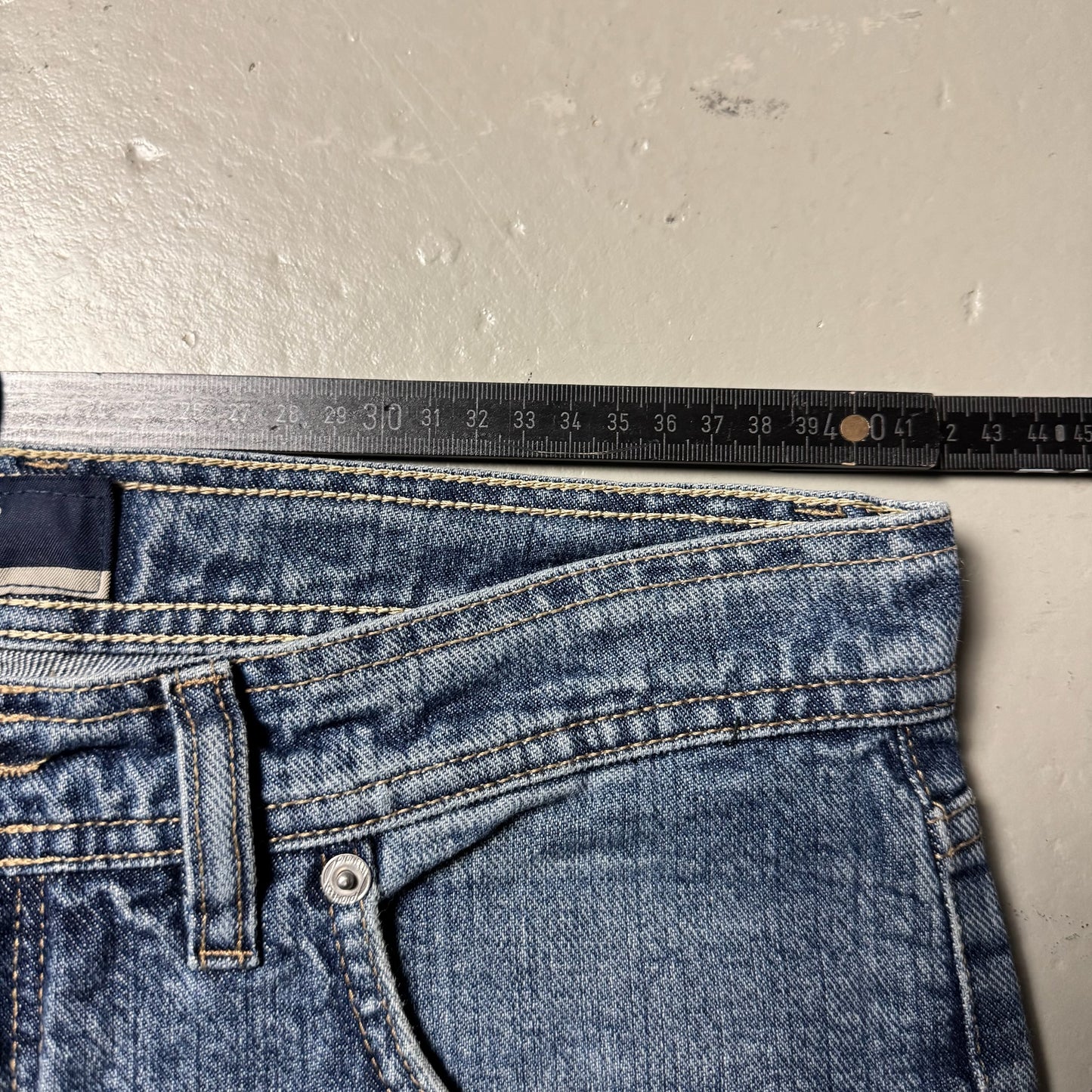 1990‘s Pioneer Baggy/Straight Jeans *rare 32x34