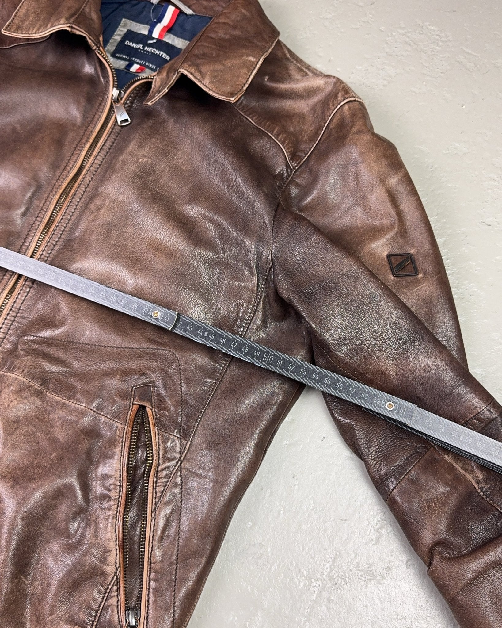 2000's Daniel Hechter Leather Jacket *rare (L)