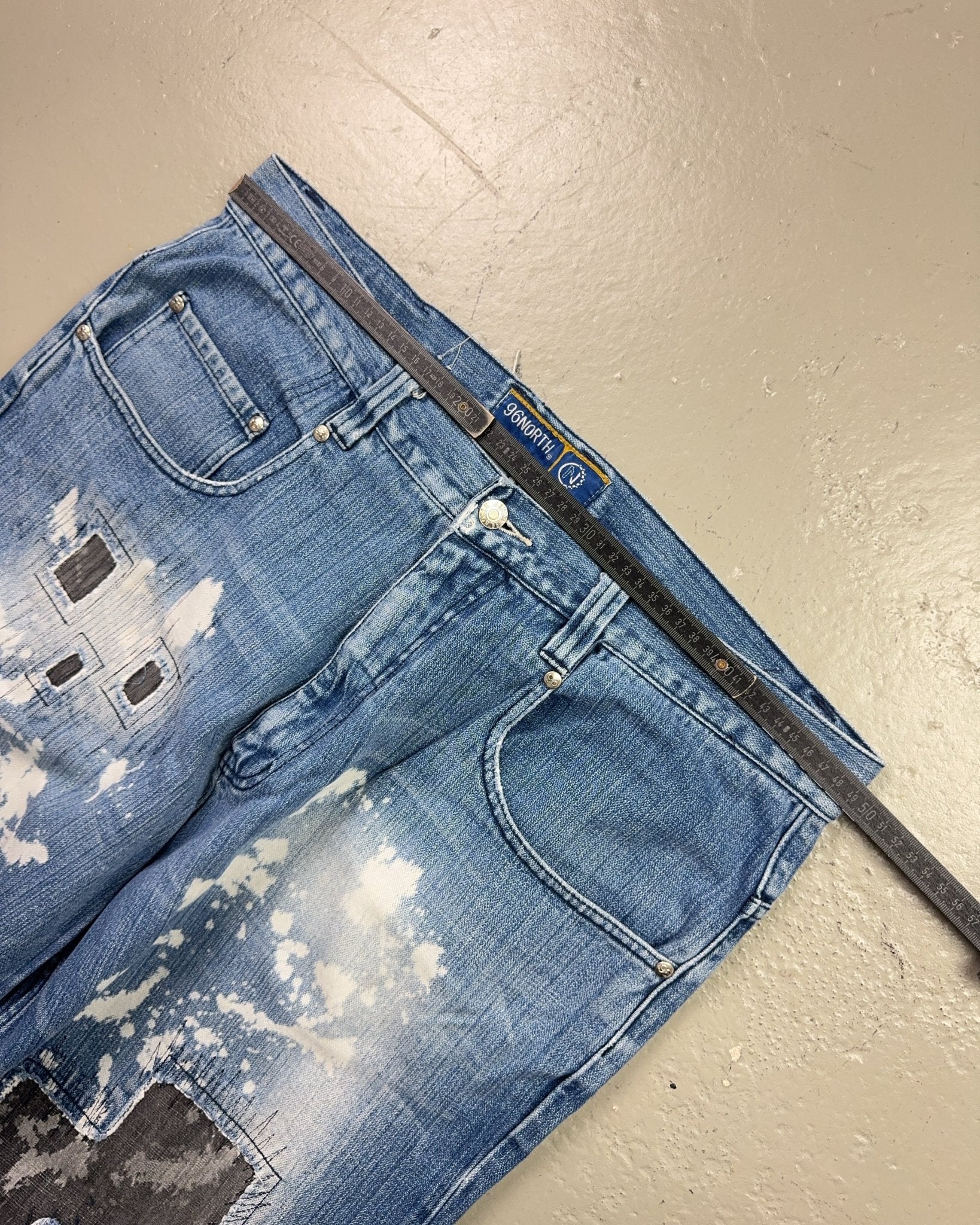 2000's 96 North Hip Hop Baggy Jeans *very rare 38x34 (XXL)