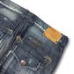 2000's Big Train Japanese Baggy Jeans *very rare 34x30 (L)