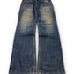 2000's Blue Way Japanese Straight/Bootcut Jeans *rare 32x34 (M)