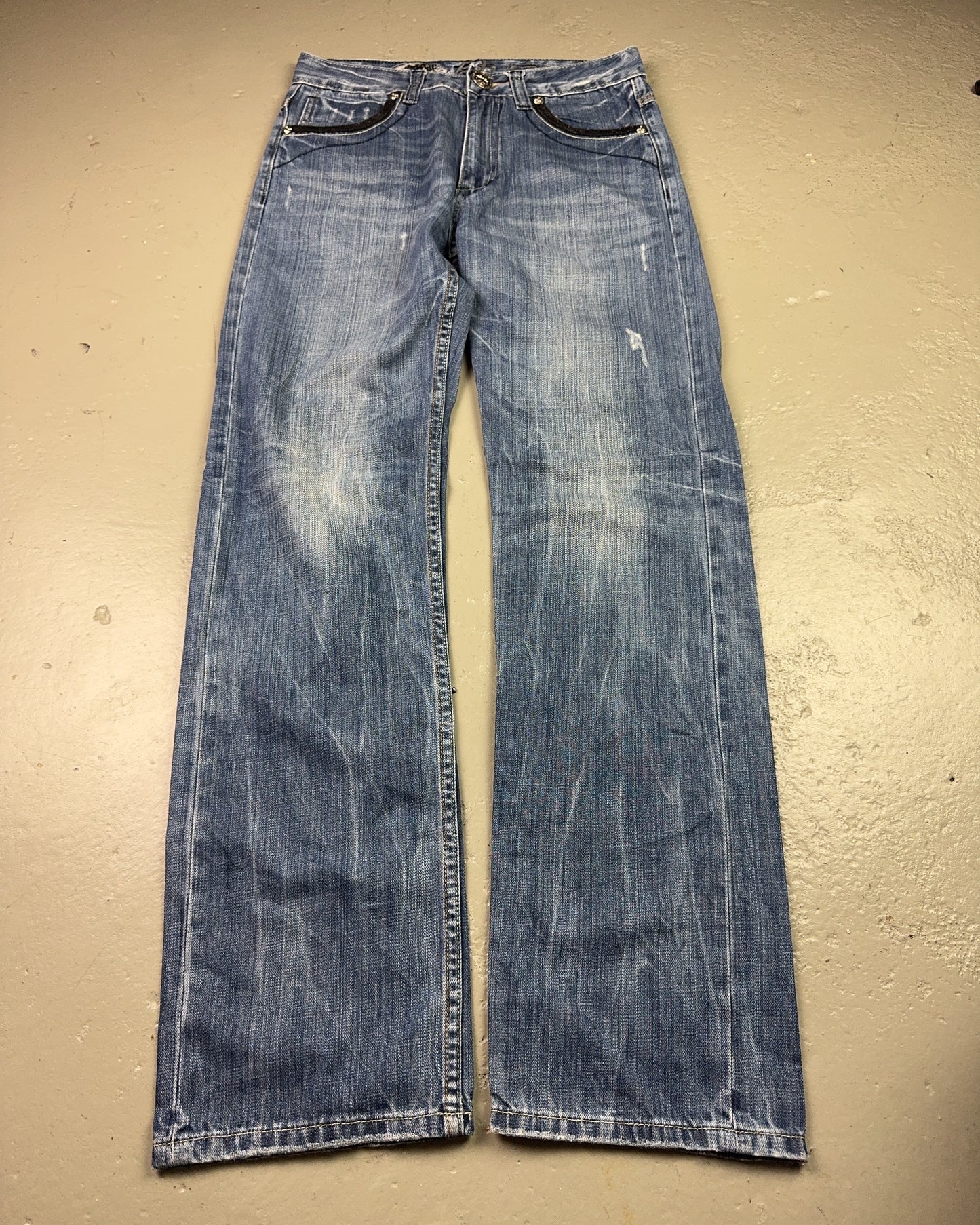 2000's Osaka Big Train Japanese Archive Straight/Baggy Jeans *very rare 30x32 (M)
