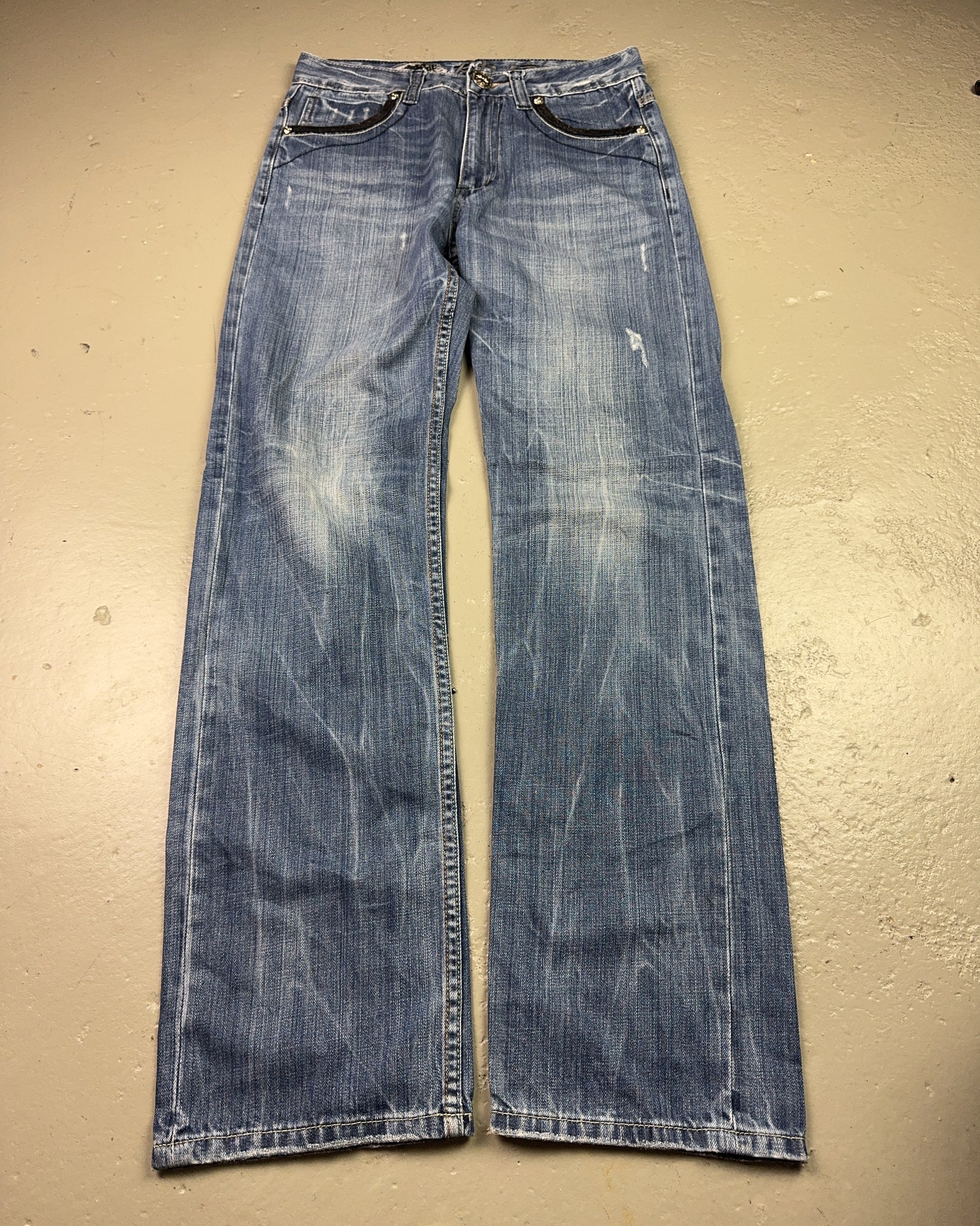 2000's Osaka Big Train Japanese Archive Straight/Baggy Jeans *very rare 30x32 (M)
