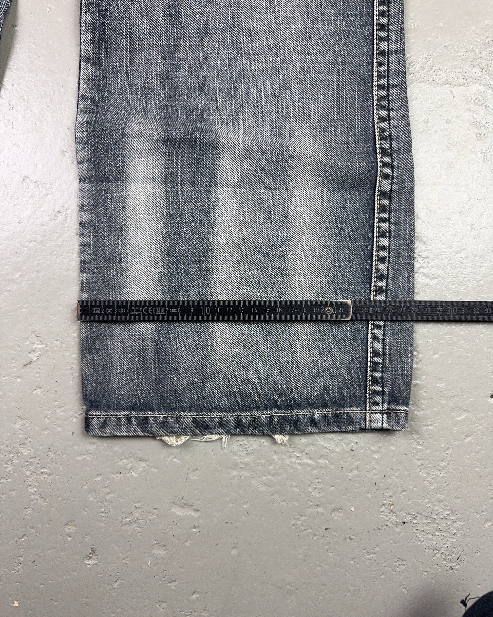 2000's All Blacks Baggy Jeans *very rare 36x32 (XL)