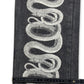 2000's Straight/Baggy Snake Design Jeans *rare 30x28 (M)