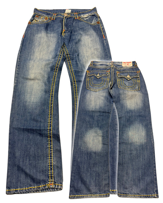 2000‘s True Religion Joey Baggy/straight Jeans *selten 30x31