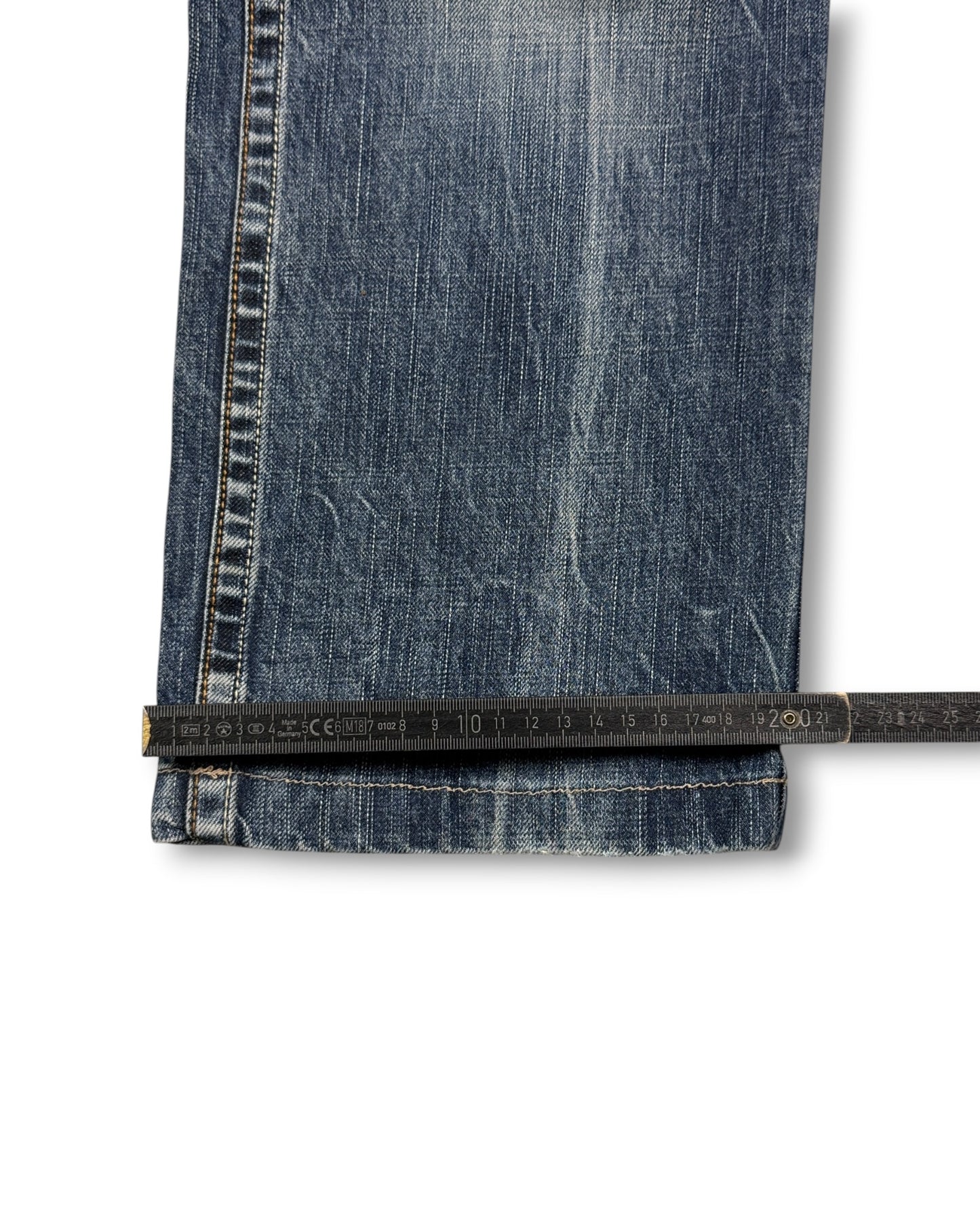 2000's Japanese Straight/Baggy Jeans Women's *rare 28x28 (S)