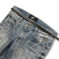 2000's Bobson Straight/Baggy Japanese Jeans *very rare 32x30 (M)