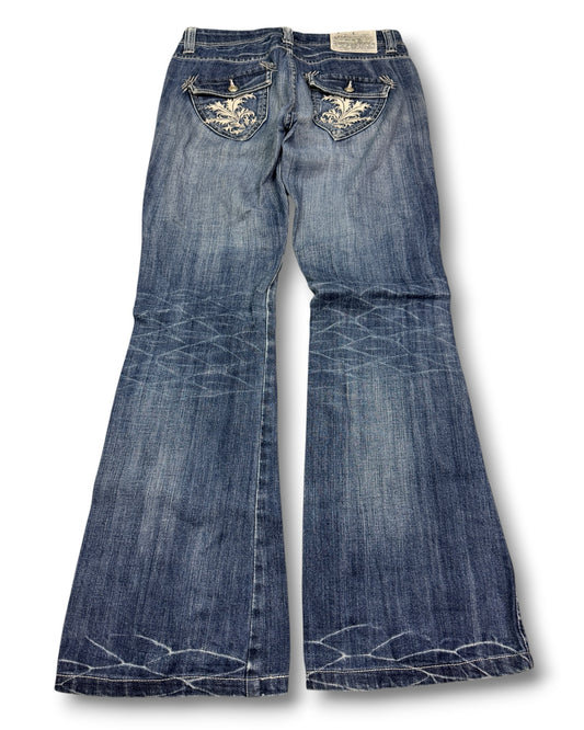 2000's Sun Sister Low Waist/Bootcut Japanese Archive Jeans Women's *very rare W30 (M)