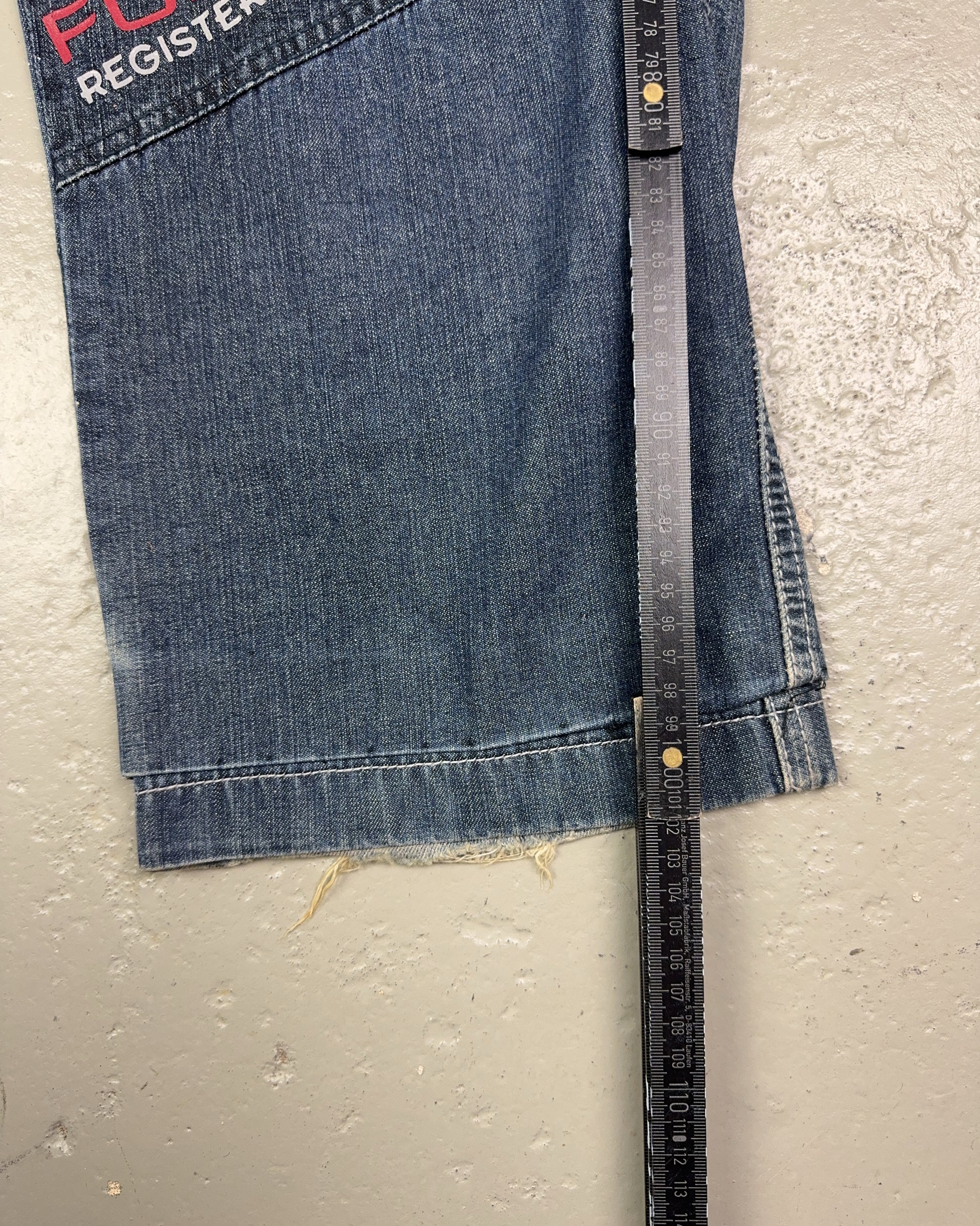 2000's Fubu Hip Hop Baggy Jeans *rare 32x32 (M)