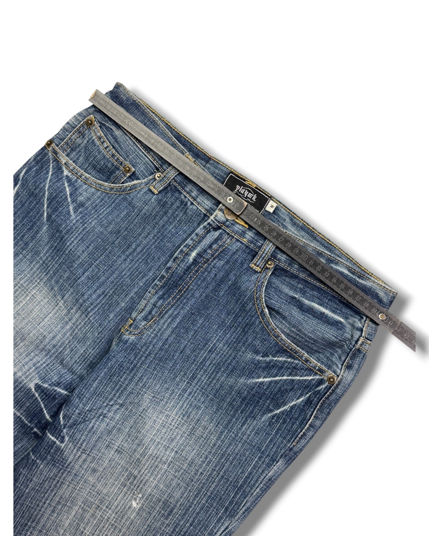 2000's Player Hip-hop Straight/Baggy Pants *rare 30x32 (M)
