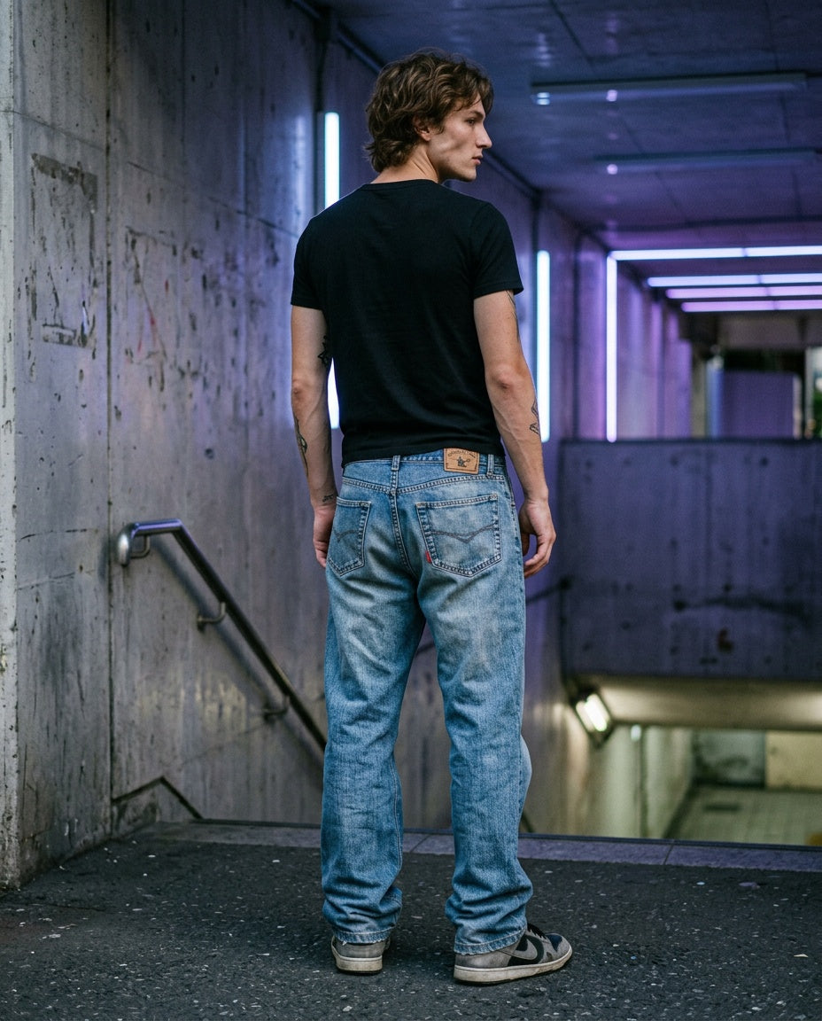1990's Straight Jeans 33x28 (L)