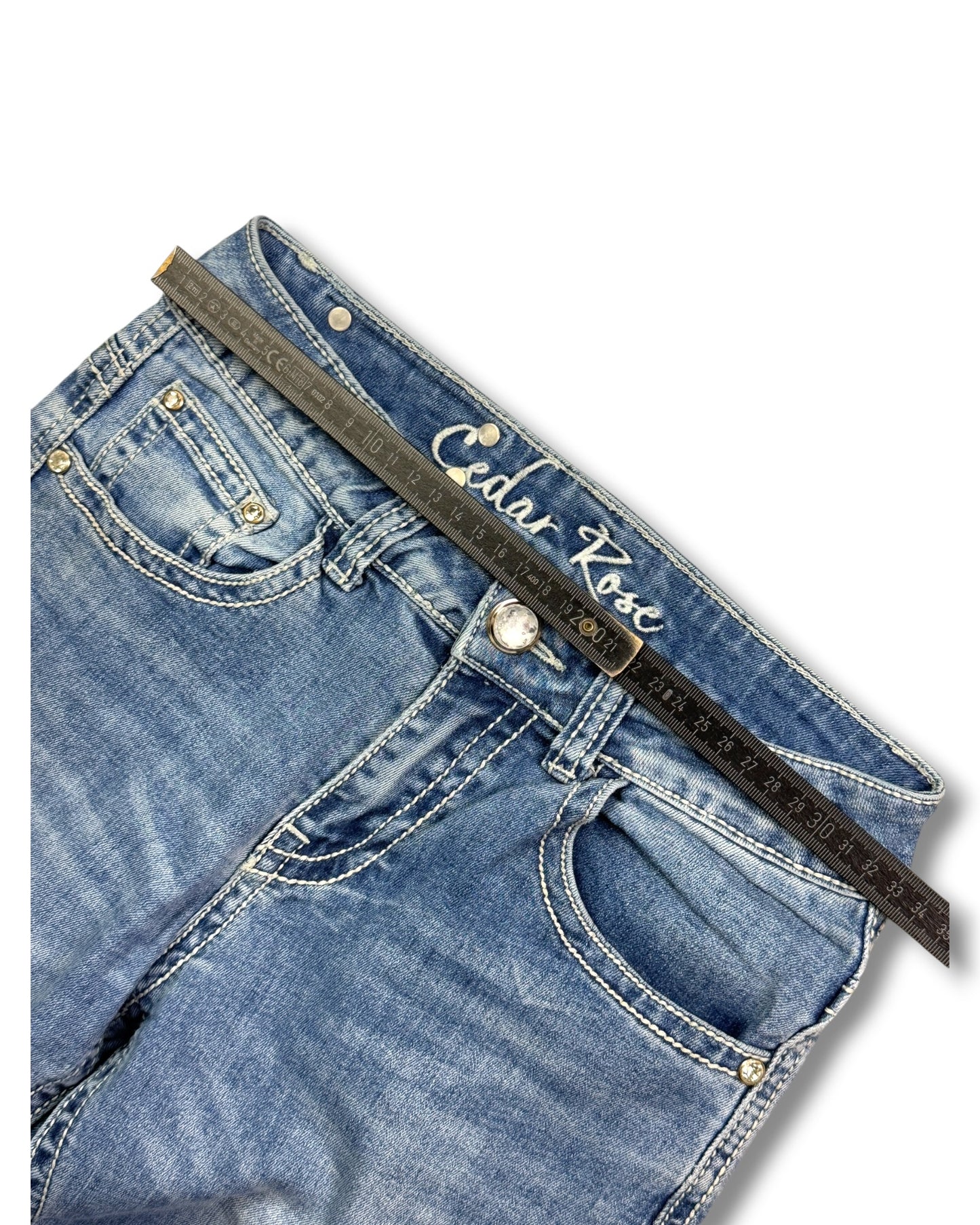2000's Cedar Rose Low Waist/Bootcut Jeans Women's * W24 (XS)