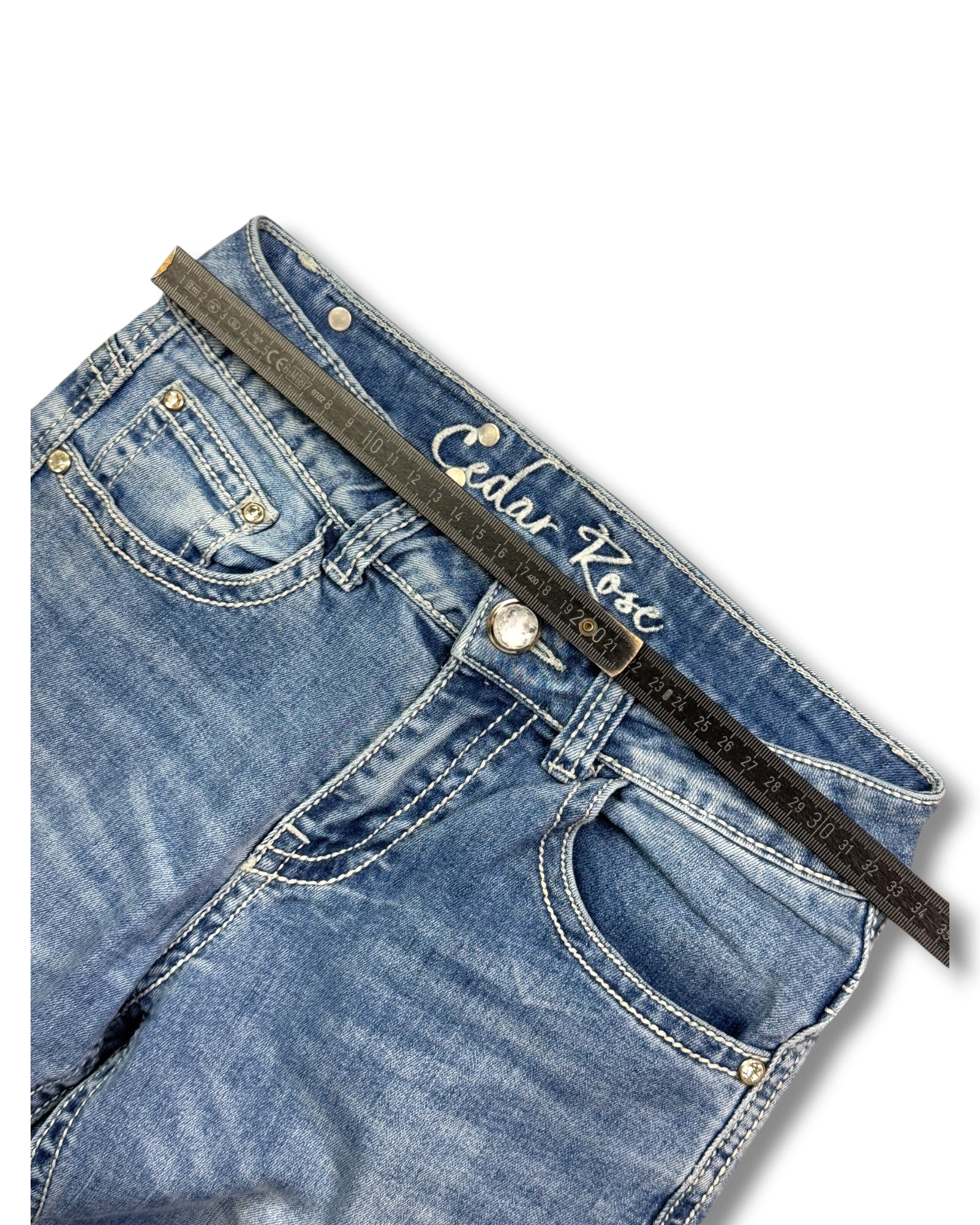 2000's Cedar Rose Low Waist/Bootcut Jeans Women's * W24 (XS)