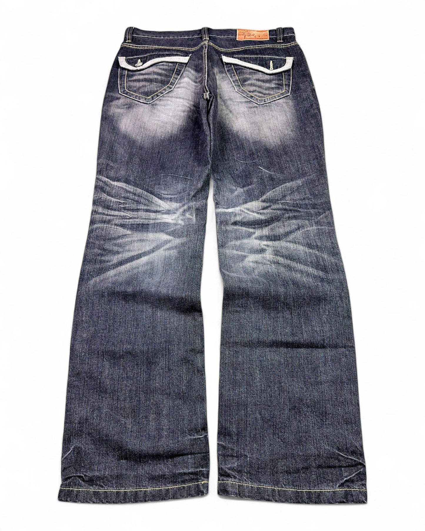 2000's Stockton Japanese Straight/Baggy Jeans *rare 36x34 (XL)