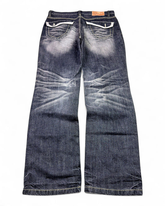 2000's Stockton Japanese Straight/Baggy Jeans *rare 36x34 (XL)