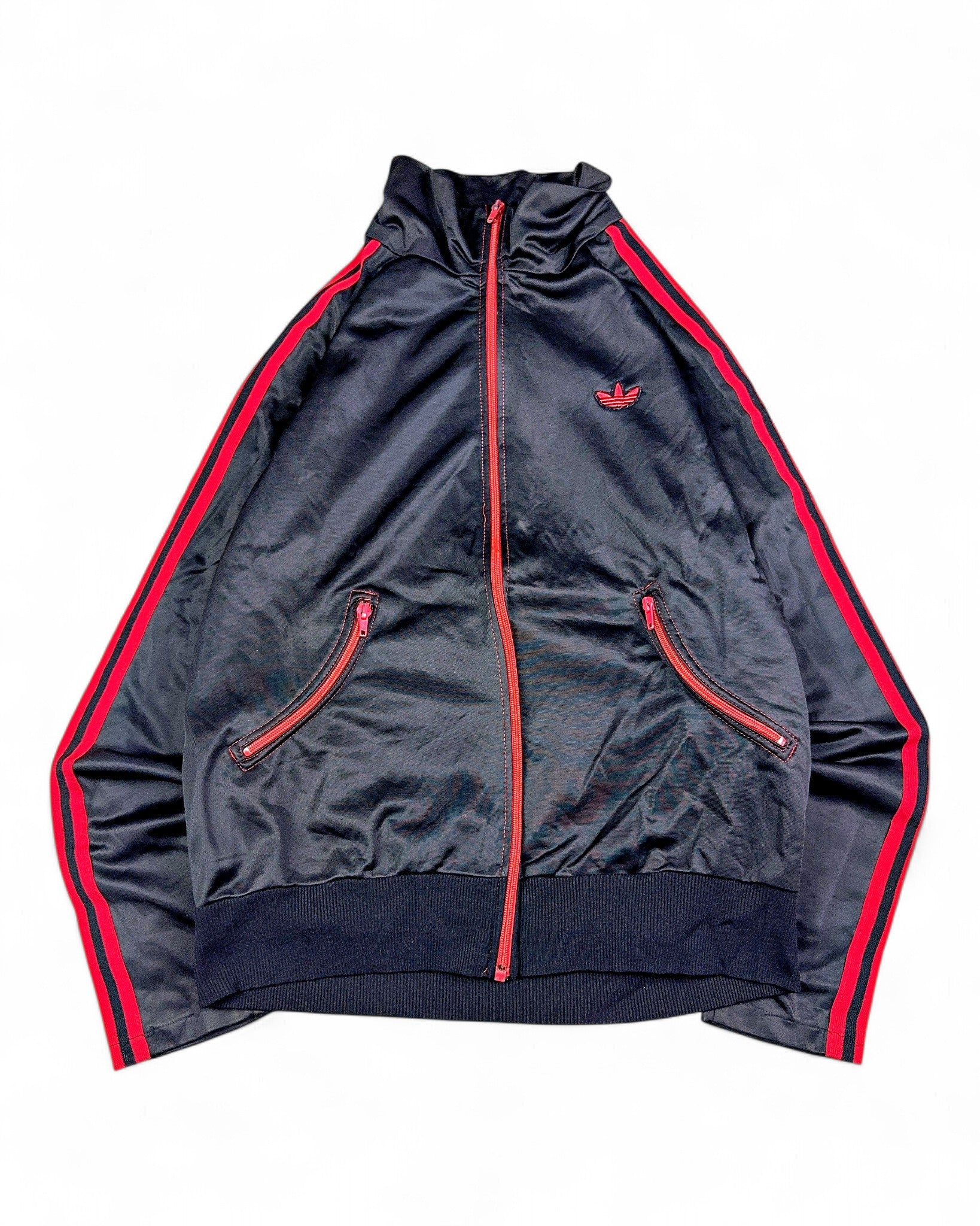 1970's Adidas Zip Hoodie *very rare (S)
