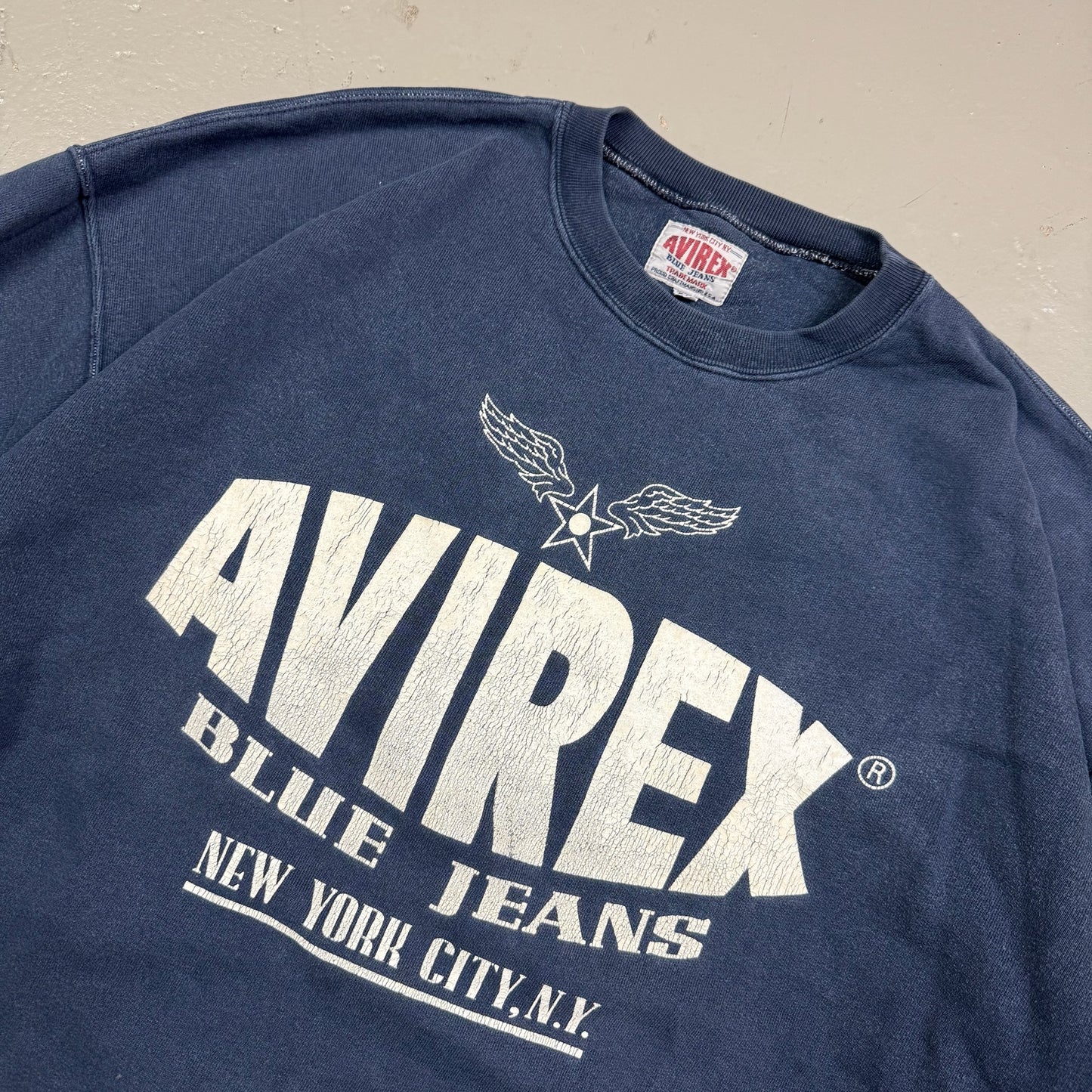 1990‘s Avirex NYC Sweater *very rare (XL)