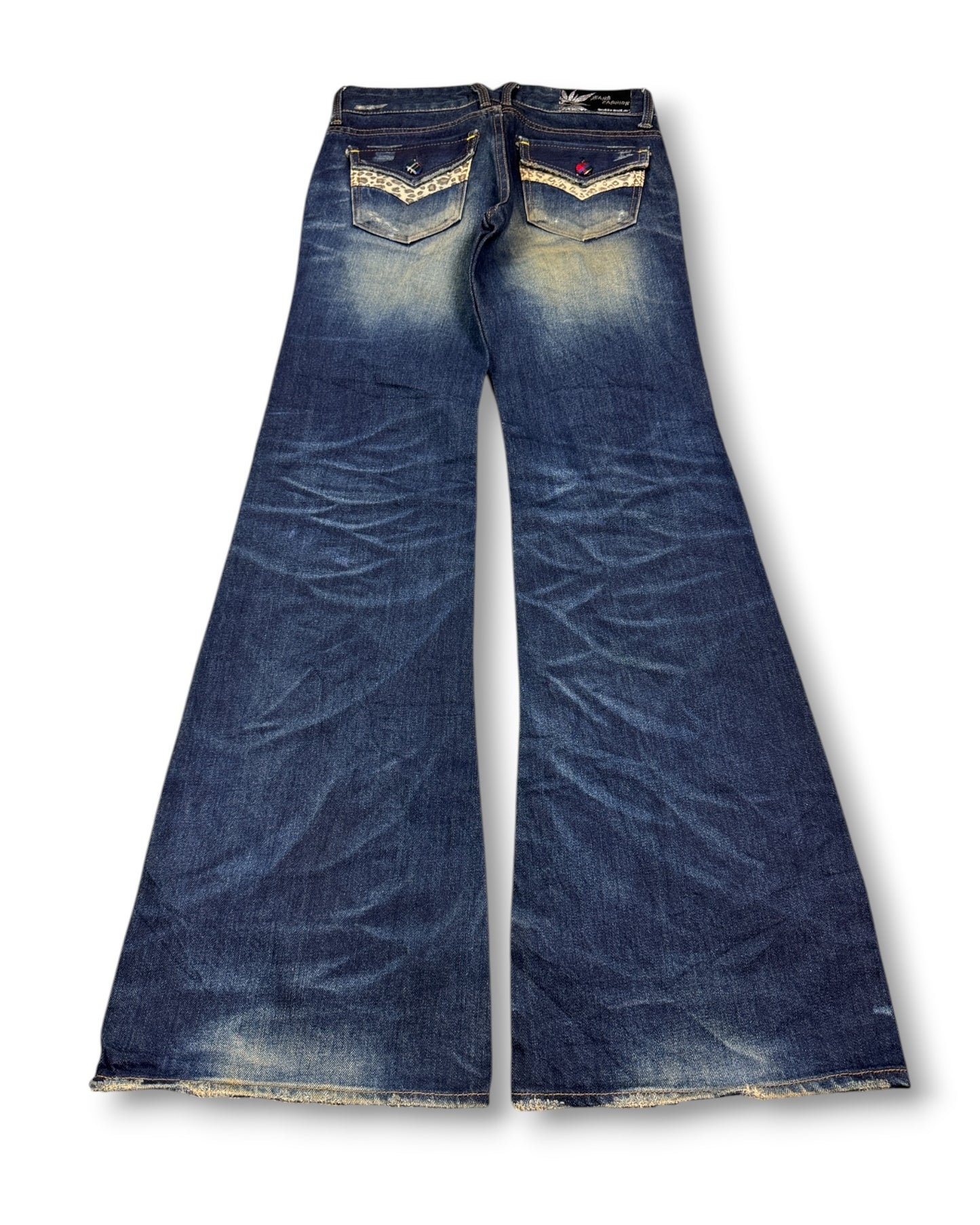 2000's Sun Low Waist/Bootcut Japanese Archive Jeans Women's *very rare 28x30 (S)