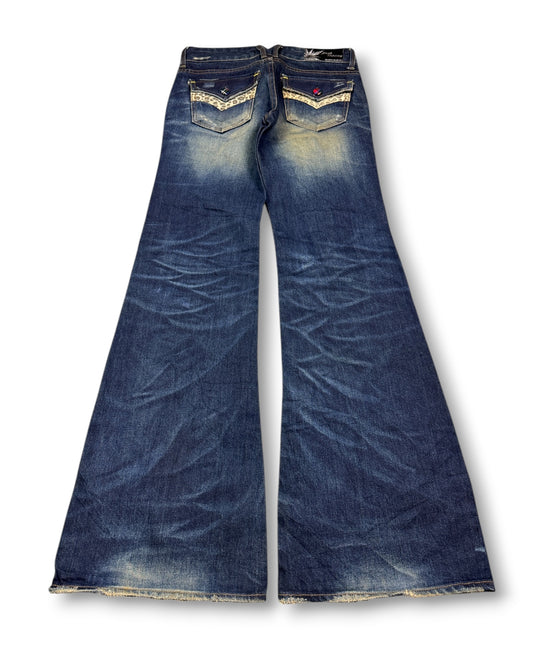 2000's Sun Low Waist/Bootcut Japanese Archive Jeans Women's *very rare 28x30 (S)
