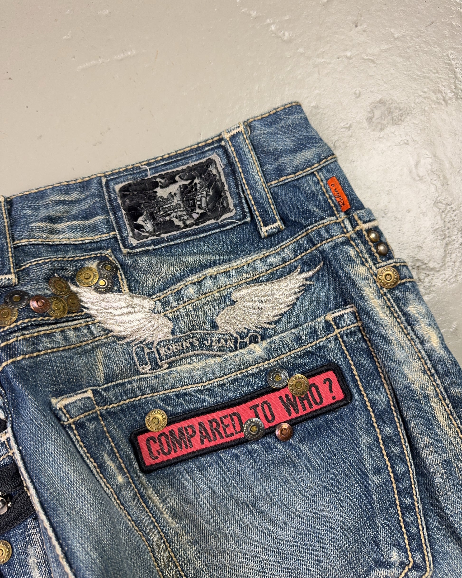 2000's Robin's Jean Slim/Straight Jeans *very rare 30x32 (M)