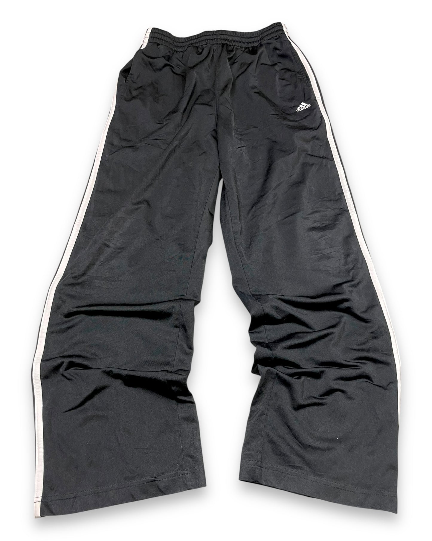 Y2K Adidas Baggy Trackpants (M)