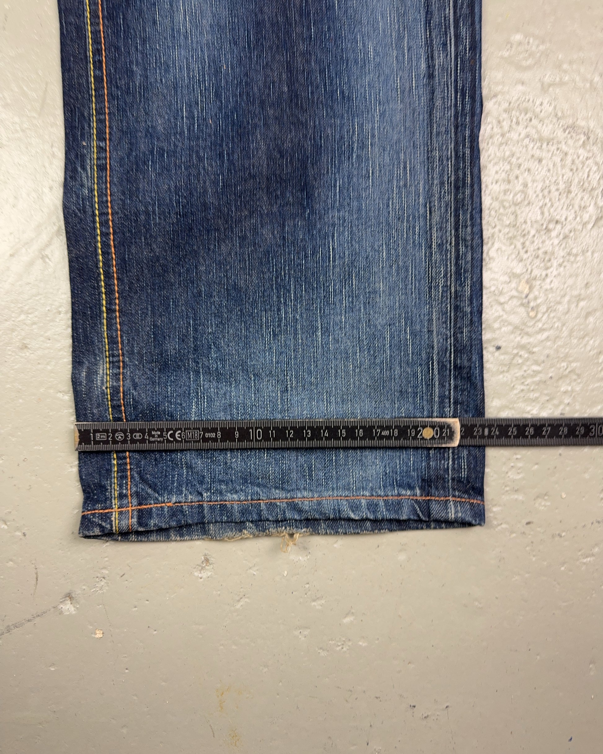 2000's Blue Trip Japanese Archive Baggy Jeans *very rare 38x34 (XXL)