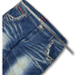 2000's World-traveller Straight Jeans * 34x32 (L)