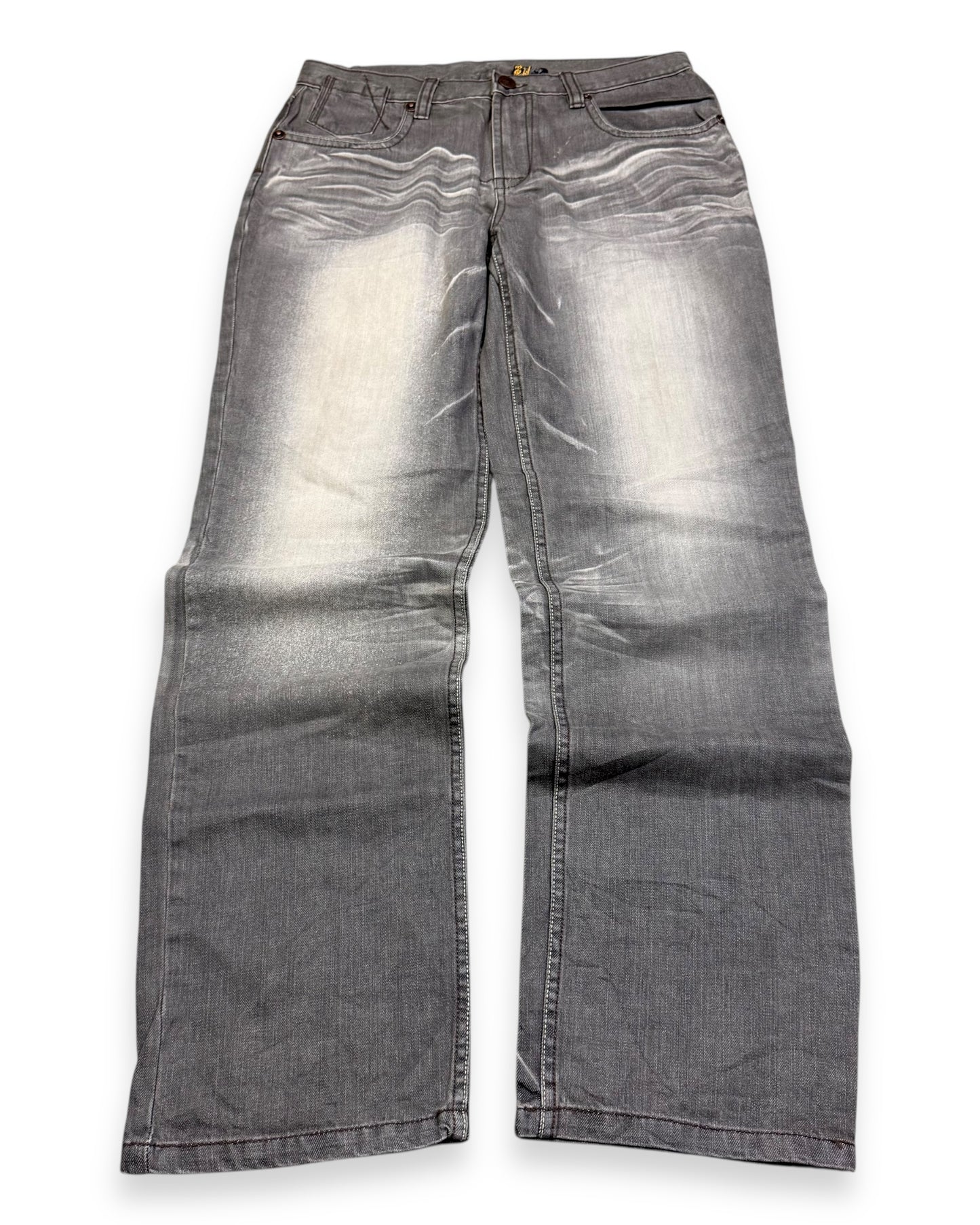 2000’s Stockton Japanese Baggy Jeans *rare 32x34
