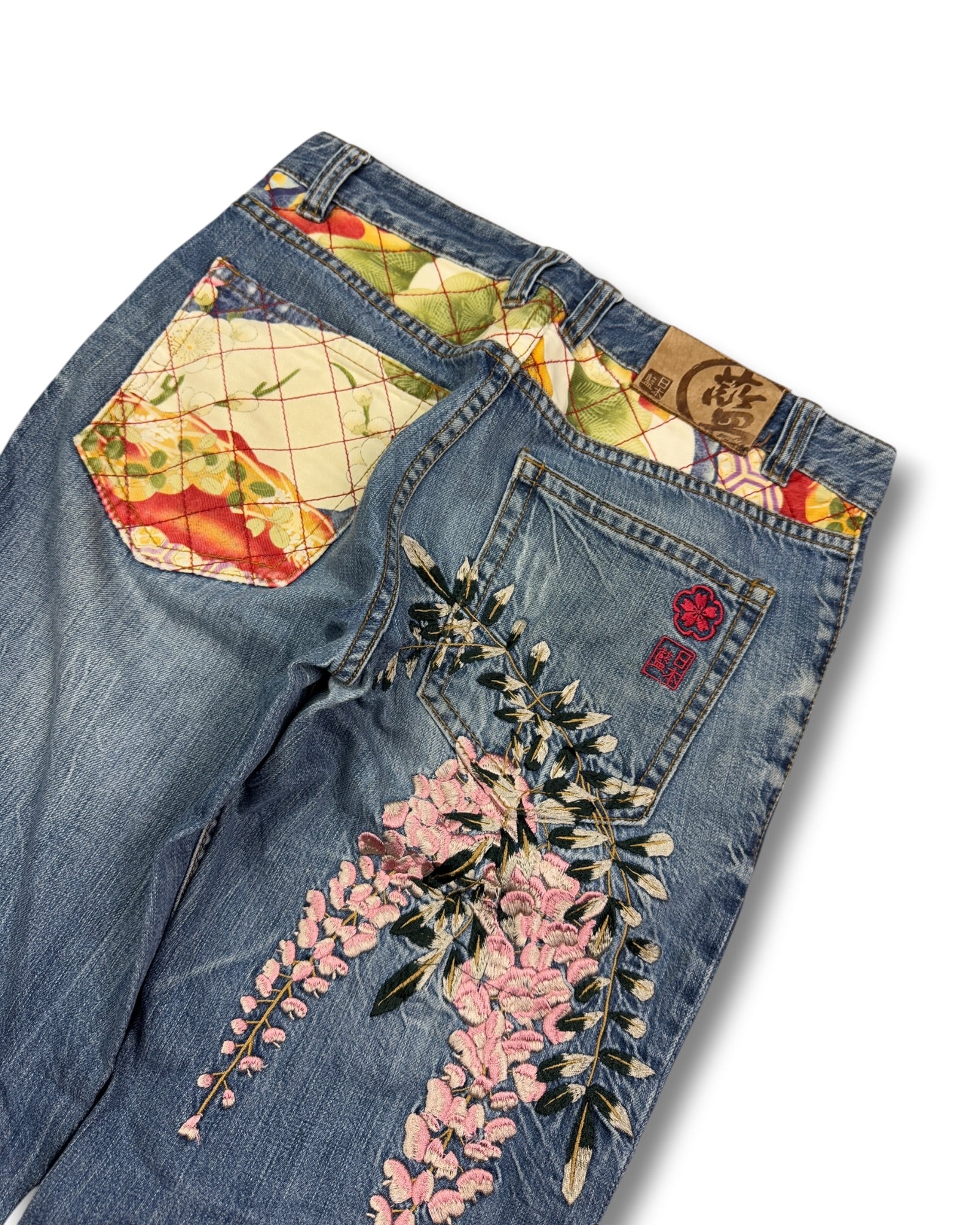 2000's Blue Way Japanese Jeans *very rare 30x28 (M)