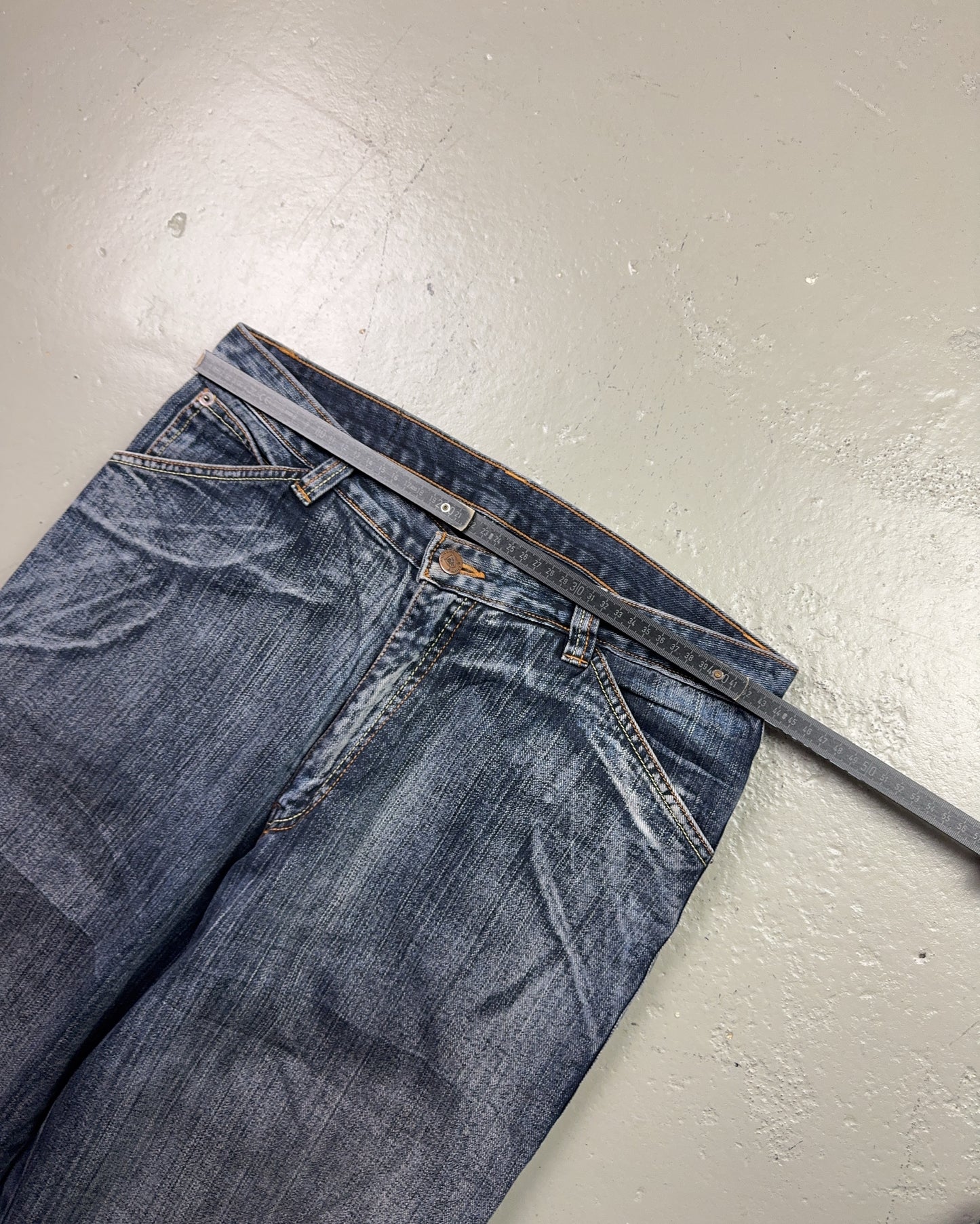 2000's Japanese Baggy Jeans *rare 34x34 (L)