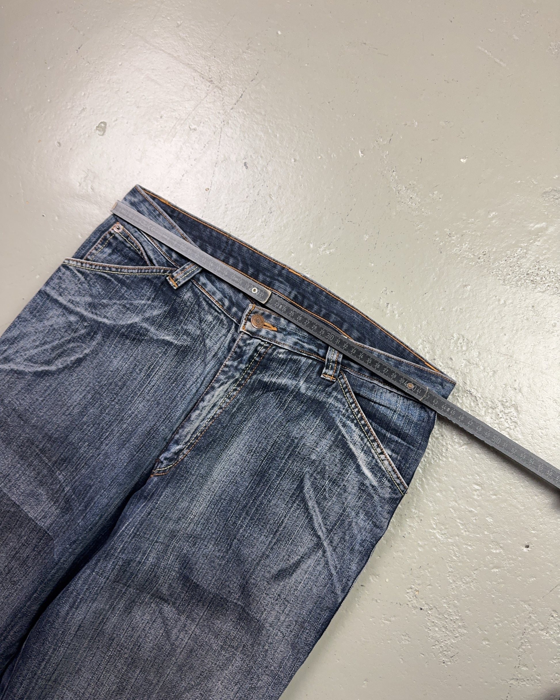 2000's Japanese Baggy Jeans *rare 34x34 (L)