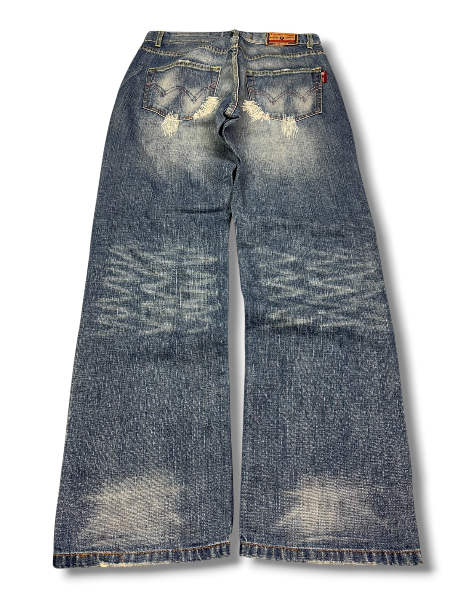 2000's J Jeans Japanese Baggy Jeans *rare 30x32 (M)