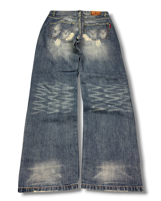 2000's J Jeans Japanese Baggy Jeans *rare 30x32 (M)