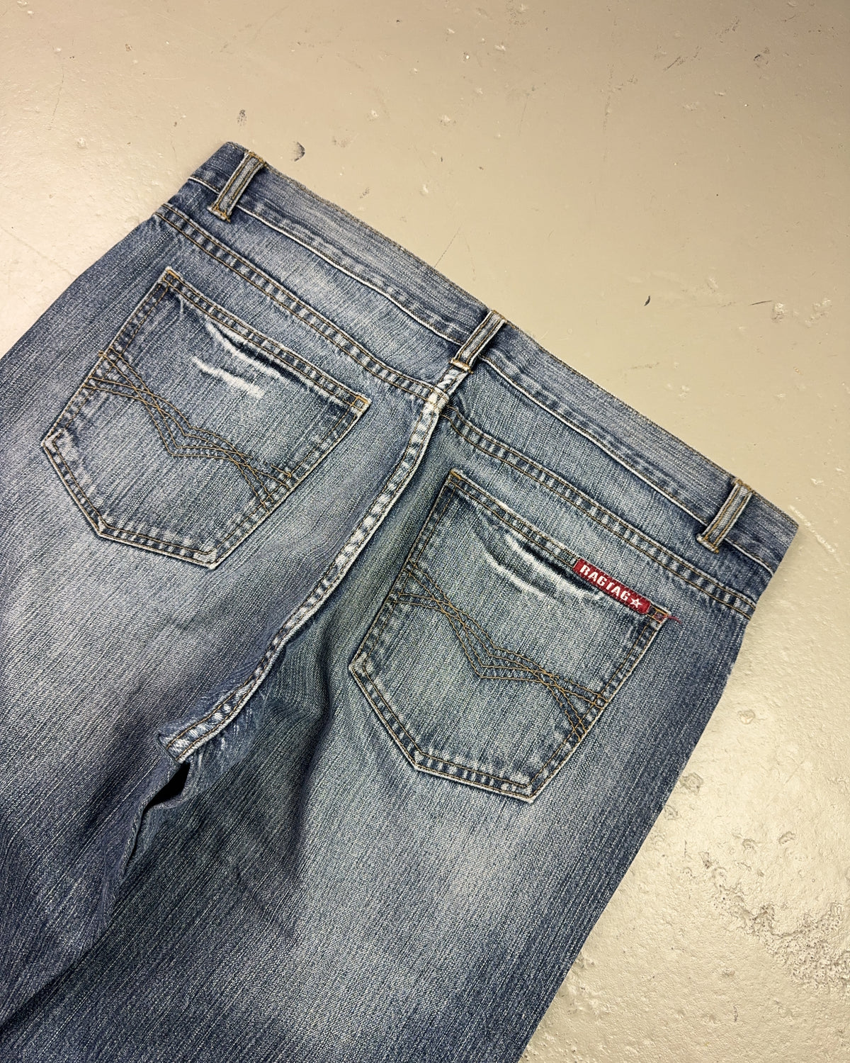 2000's Rag & Bone Baggy/Bootcut Jeans *rare 34x34 (L)