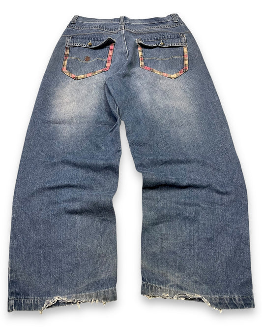 2000‘s Southpole Hip Hop Baggy Jeans *rare 34x32