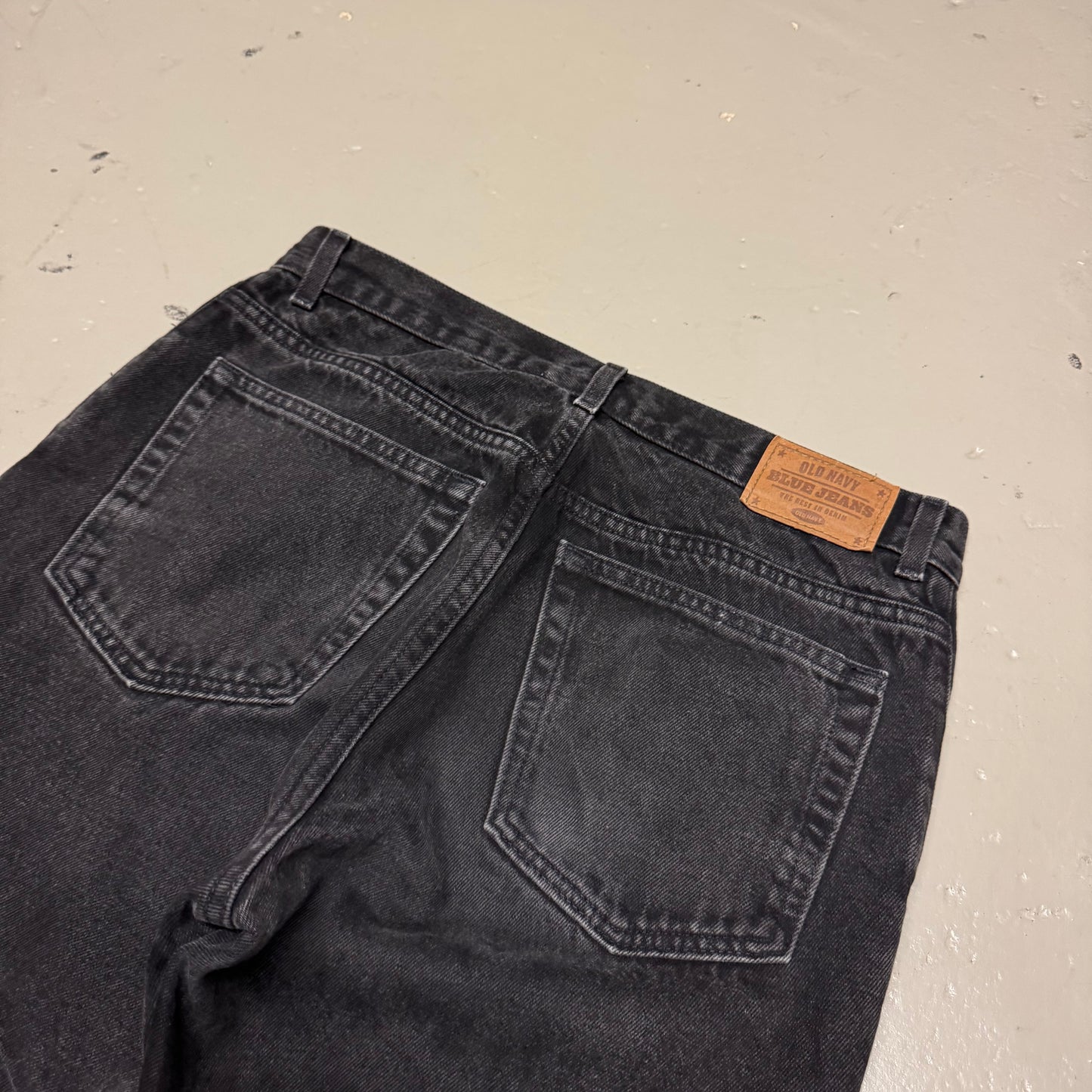 1990‘s Old Navy Baggy Heavy Denim Jeans *rare 34x34