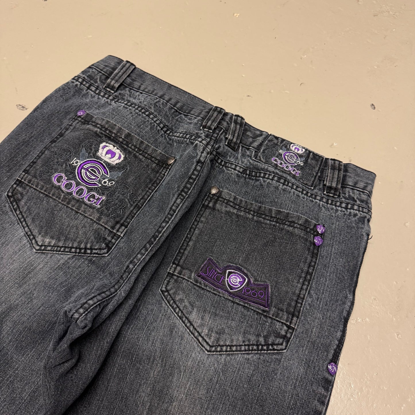 2000‘s COOGI Hip Hop Baggy Jeans Vintage/Y2K *very rare 38x34