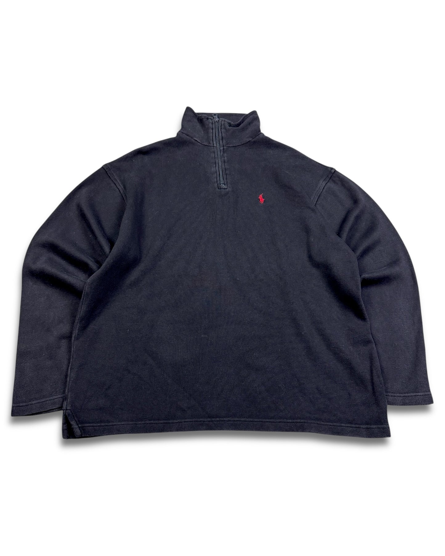 1990‘s Ralph Lauren Cord Quarter Zip Sweater *rare (M)