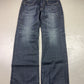 2000's Big Train Japanese Straight/Baggy Jeans *rare 34x32 (L)