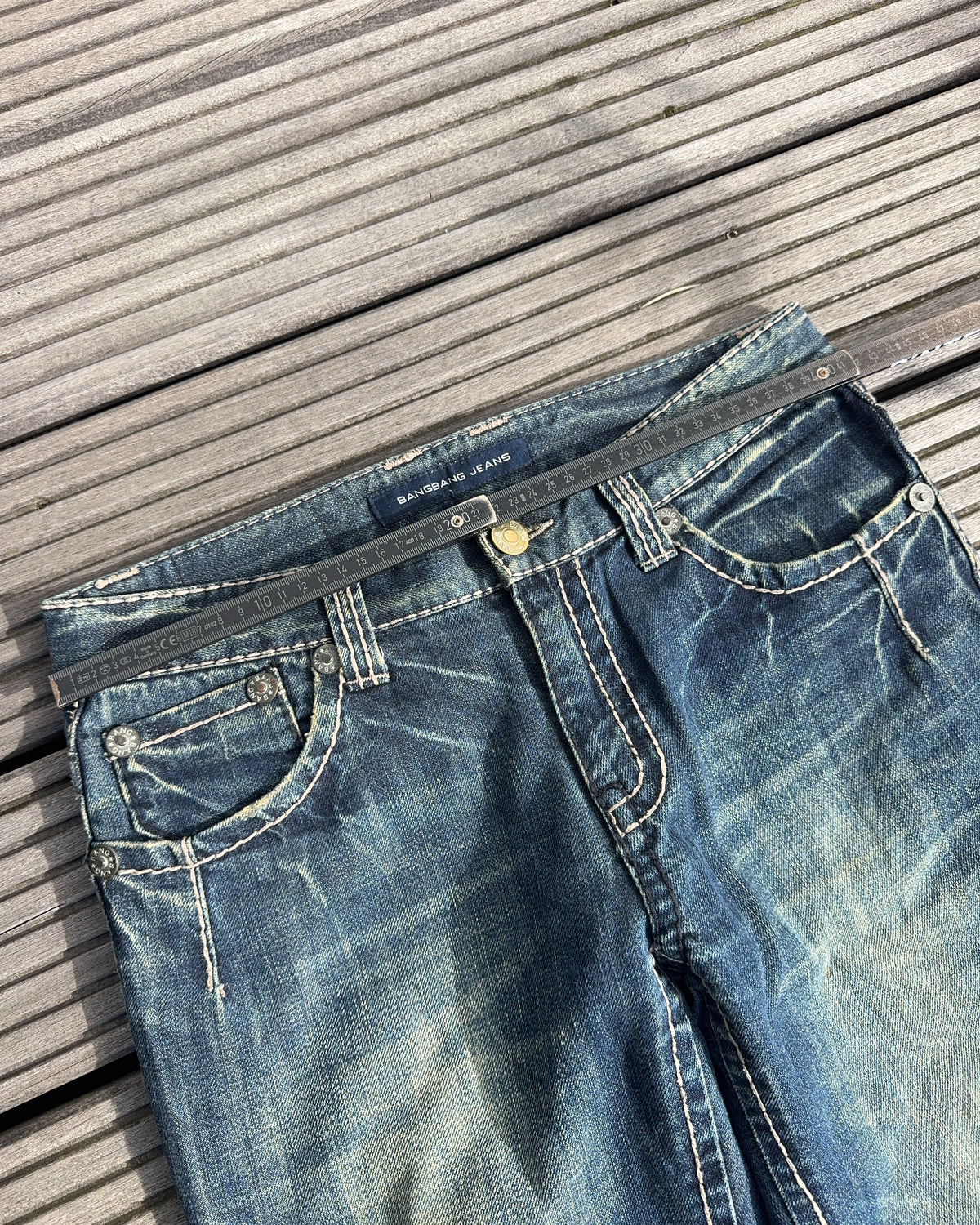 2000's Bang Bang Jeans Japanese Archive Bootcut/Flared Jeans *very rare 32x32 (M)