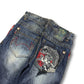 2000's Jizo Japanese Slim/Straight Jeans *very rare 26x30 (XS)